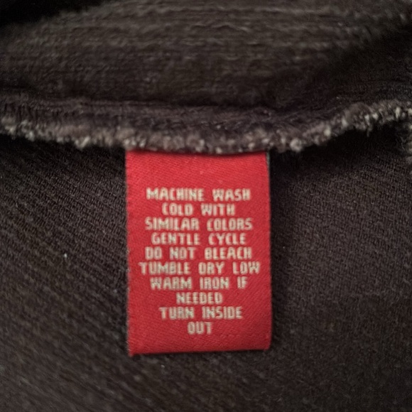 Chaps Denim corduroy brown jacket. Good condition size L. Side pockets - Picture 8 of 8